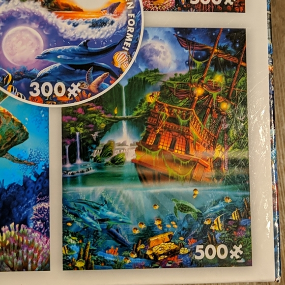 8 pack Ocean Jigsaw Puzzle Packet - Picture 9 of 11